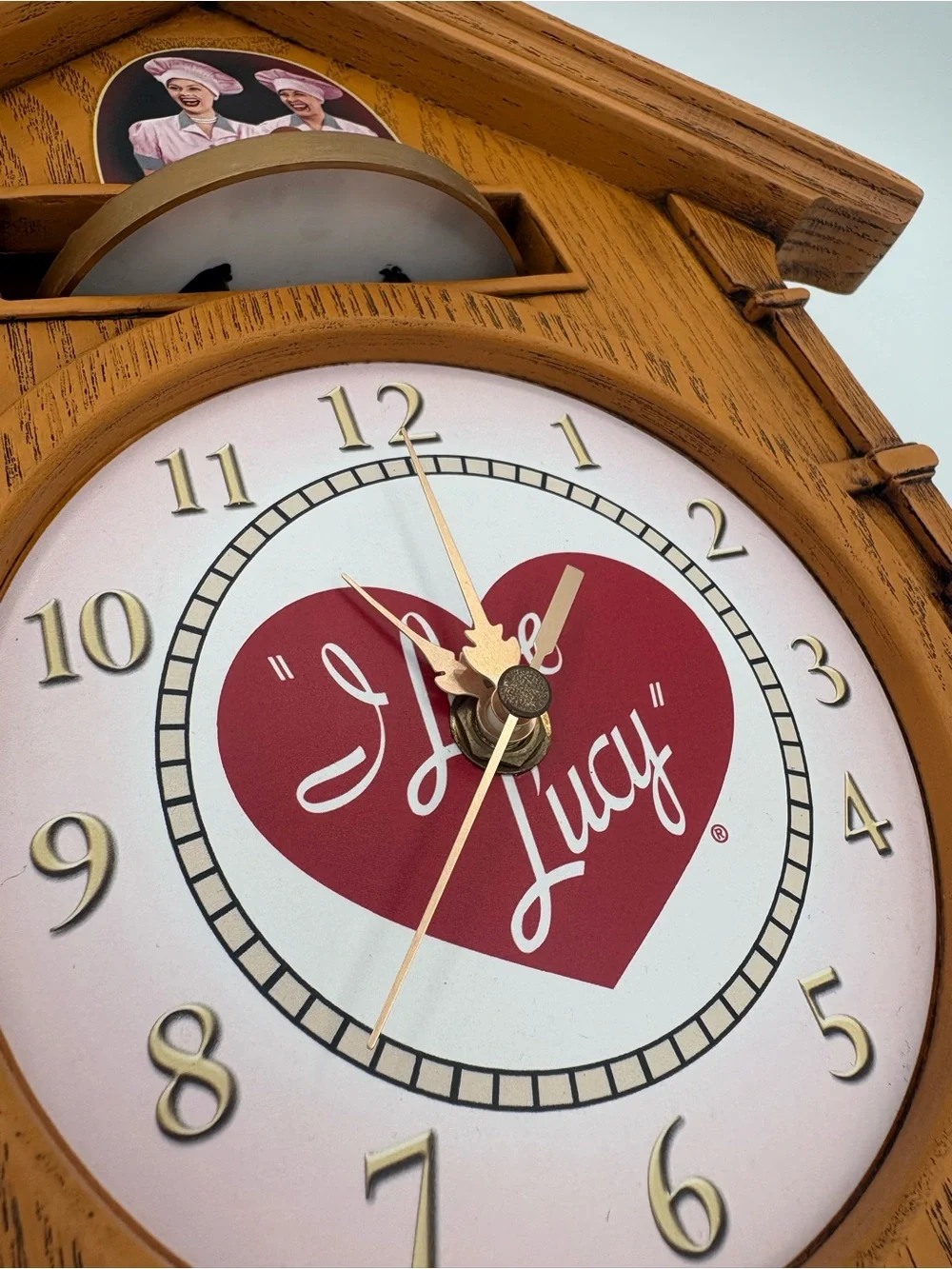 NEW Bradford Exchange I Love Lucy Cuckoo Clock Lucille Ball Collectible Rare